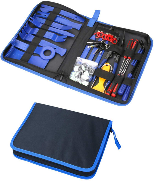 Hot 60pcs Automobiles Motorcycles Car Repair Tool Set High Cost Performance Kit Auto Tool Boxes With Zipper Oxford Bag