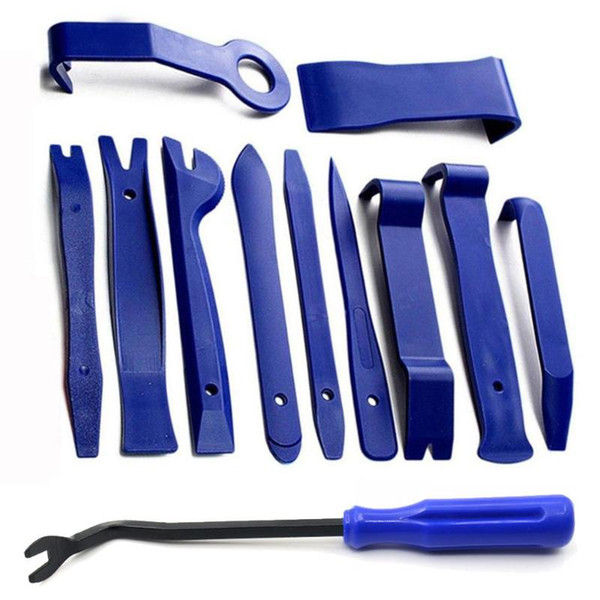 12pc Car Disassembly Tools DVD Stereo Refit Kits Interior Plastic Trim Panel Dashboard Installation Removal Tool Repair Tools