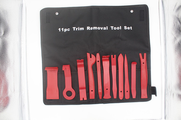 Hot 11pcs Automobiles Motorcycles Car Repair Tool Set High Cost Performance Kit Auto Tool Boxes With Canvas Bag Blue