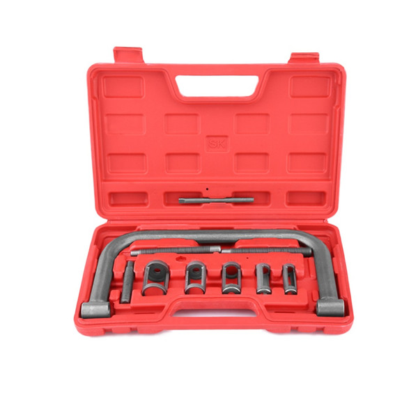 10pcs Valve Spring Compressor Kit Removal Installer Tool set Installer Removal Tool For Car Van Motorcycle