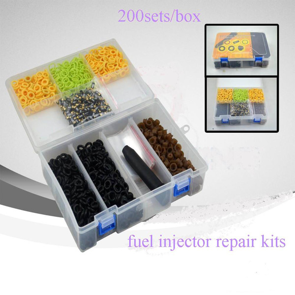 Universal type fuel injector repair kits ,200sets/box/plastic box