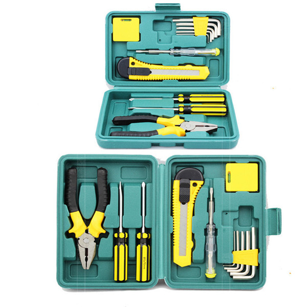 Profession 11 PCS Tool Set Box Hand Tool Kit For Home Car Repair Tool With Box Case