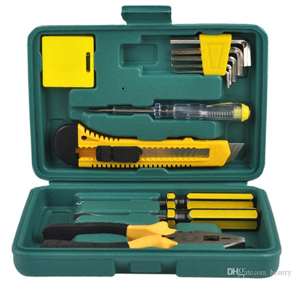 11 Sets Of Car Repair Kits Auto Repair Tool Combination Package The Family Car With Emergency Kit Tool Box