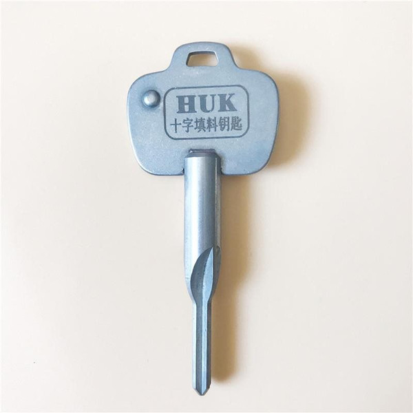 HUK Multifunction Pick Master Cross Key Locksmith Tools Stainless Steel Key For Cross Lock good quality