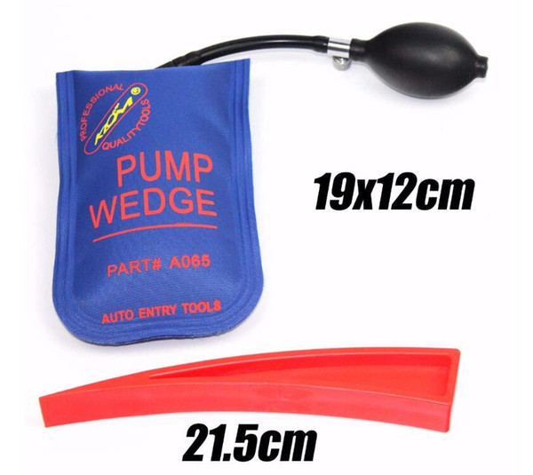 klom Pump Wedge Airbag and plastic pin SET High quality Locksmiths Tools Wedge Auto Entry Tools professional tools