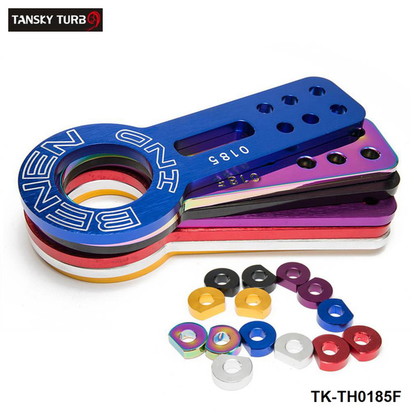 Tansky - BENEN-0185 Billet Aluminum Anodized Universal Front Tow Hook (red,blue,black,silver,golden,purple, Neochrome ) TK-TH0185F