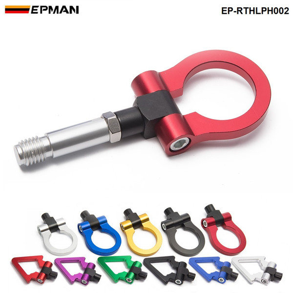 EPMAN Racing Jdm Aluminum Forge Front Tow Hook Bar Front Rear For Honda Fit 2009 EP-RTHLPH002