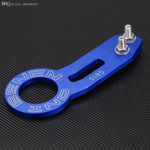 Wholesale-Rear Tow Hook High Quality Car Styling JDM Racing Billet Aluminum CNC Rear Tow Hook Towing