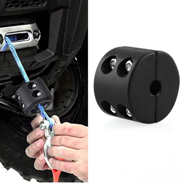 Boutique Car Modification Parts Winch Hook Stopper Cable Protector Rubber Cable Plug Off-Road Vehicle