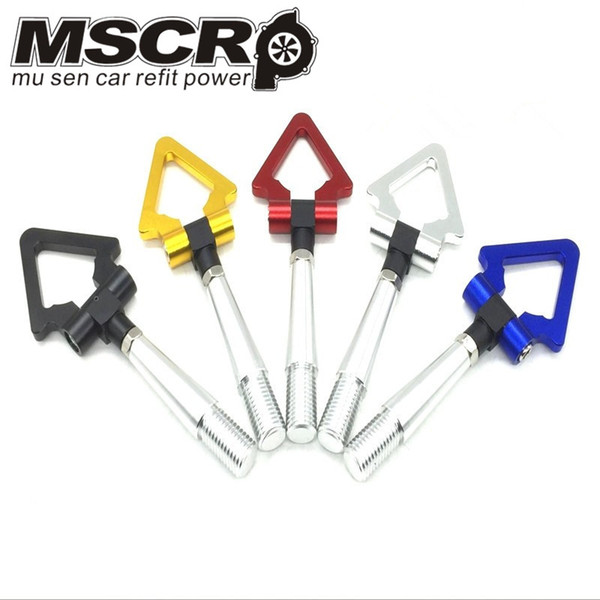 Billet Aluminum Tow Hook Front&Rear Triangle Ring Towing Hook For Toyota GT86 Scion FRS BRZ 13-15