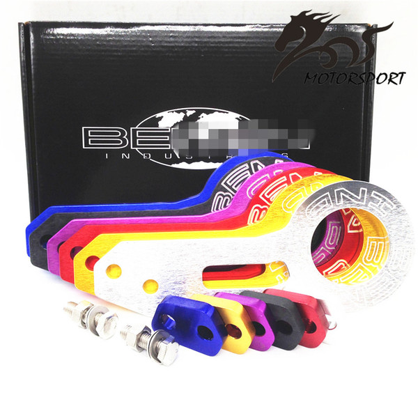 BENEN-0185 Universal car Rear Tow Hook set for most Car Auto Trailer Ring