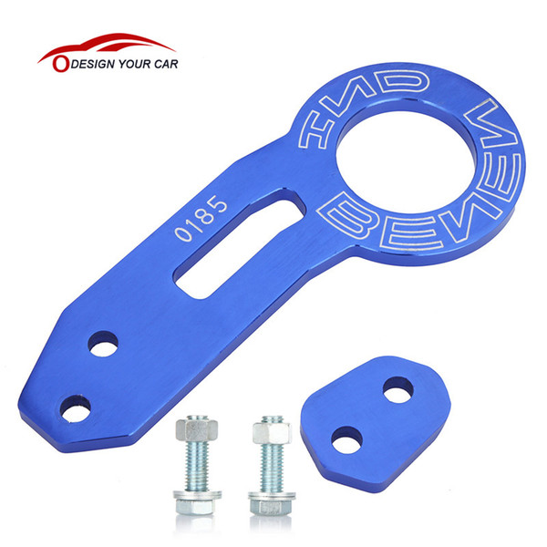 Car Style Blue Rear Car Tow Hook for Auto Trailer Ring