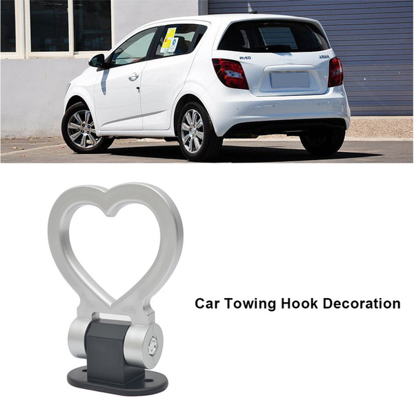 Car Towing Hook Decoration Trailer Hook Eye Towing Front Rear Trailer Hooks Decoration