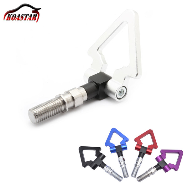 Aluminum European Triangle Ring Car Trailer Front Rear Racing Tow Hook