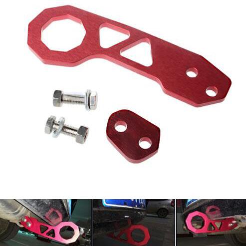 Universal Racing Towing Car Rear Tow Hook Set Aluminum alloy Auto Trailer Ring Accessories