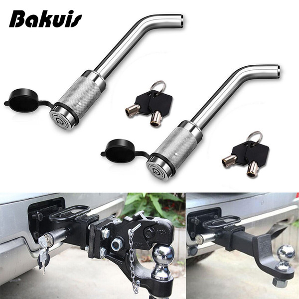 5/8'' Car Locking Hitch Pin Trailer Coupler Lock Truck Trailer Receiver Lock Security Securely Attach Tow Ball Mount to Tow Bar