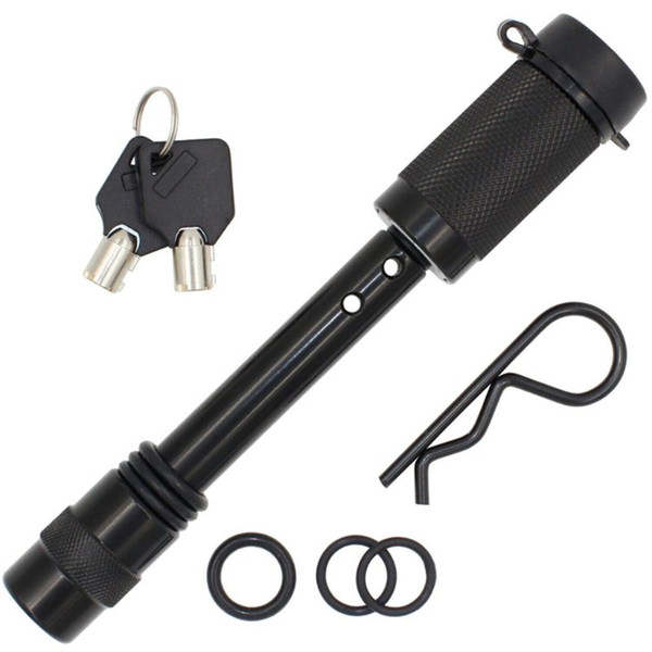 5/8 Trailer Hook Lock Car Safety Drag Lock Black Trailer Pin Hook