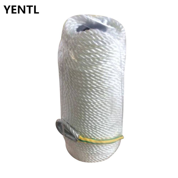 30m Professional Thick High Strength Mooring Rope White Universal High Heavy Duty Strength Racing Car Road Recovery