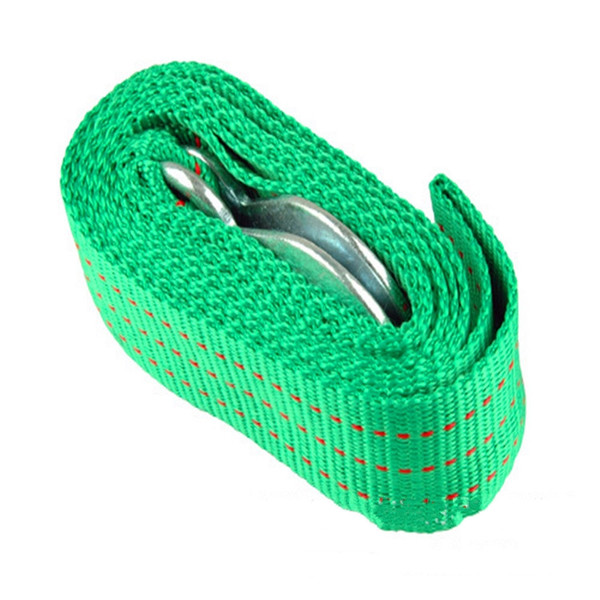 Geleite NB-1 5CM x 4M Heavy Duty 4 Ton Max Tow Strap Made Of Nylon With Metallic Hooks