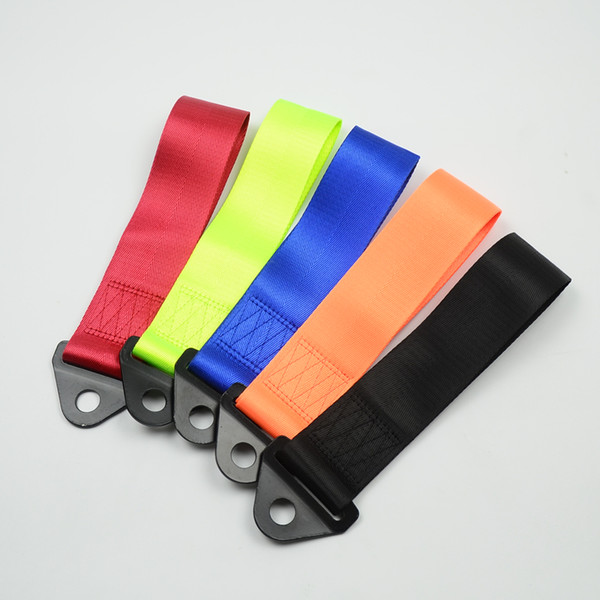 trailer Tow Strap Universal High Quality Racing Car Tow Strap / Tow Ropes / Hook / Towing Bars3 straps style car styling