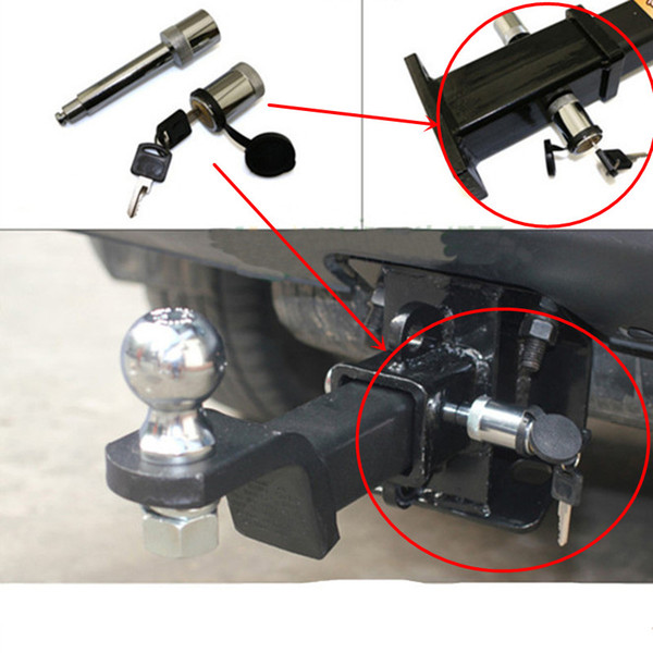 recovery kits Tow Bar Ball Trailer parts hitch coupler lock with key Caravan heavy duty receiver lock Tow hitch trailer arm kit