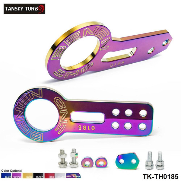 Tansky - BENEN-0185 Anodized Universal Front and Rear Tow Hook Set (red,blue,black,silver,golden,purple Neochrome ) TK-TH0185