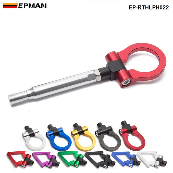 EPMAN - Jdm Aluminum Front/Rear Tow Hook Kit For Honda For Subaru Forester For Impreza EP-RTHLPH022