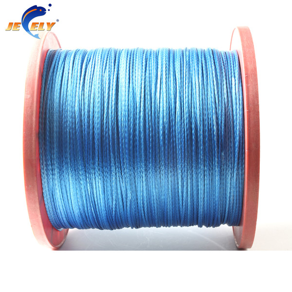 Free Shipping 550lbs 1.6mm 1000M 16 Strands Fiber Winch Towing Cord UHMWPE