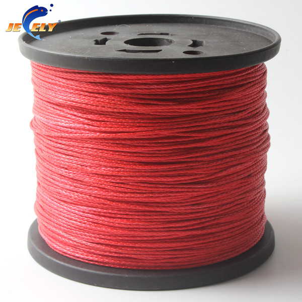 Free Shipping 1000M 1mm 6 Weaves Braided Towing Winch Line Spectra winch Rope 220lbs UHMWPE