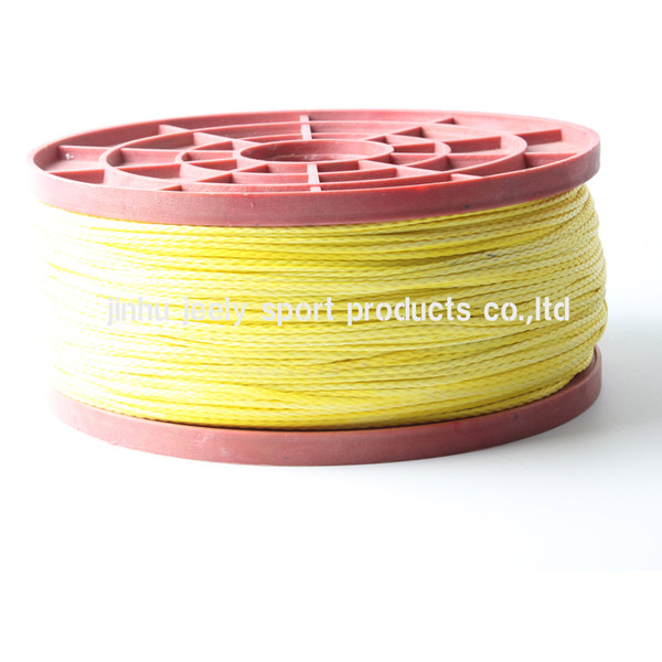 Free shipping 1000M 1000LB Uhmwpe fiber wakeboard tow winch rope 2MM 12 strand extremly strong UHMWPE