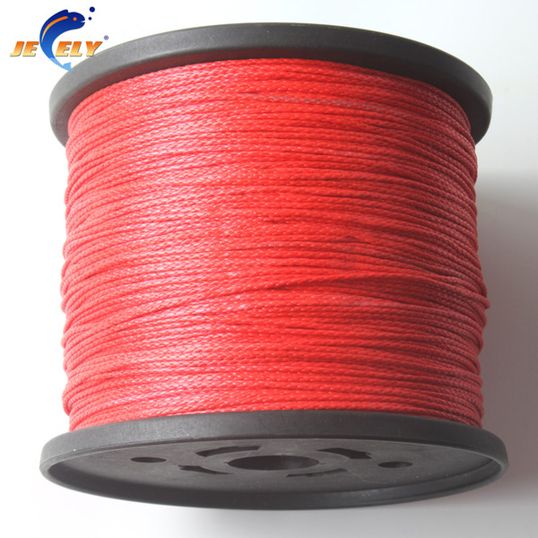 Free Shipping 65kgs 0.8mm Fishing Winch Cable Braided UHMWPE 16 strands 50M UHMWPE