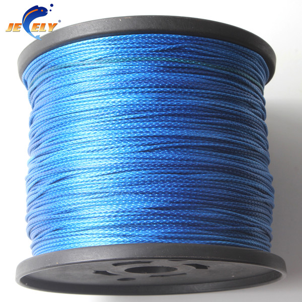 Free Shipping 143LBS 0.8mm Towing Braided Rope UHMWPE 8 strands 50M UHMWPE