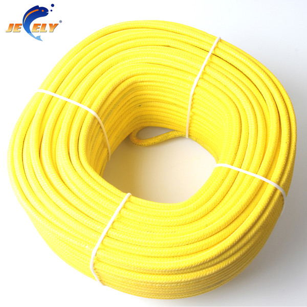 Free Shipping 1.6mm 500M 250LB UHMWPE Towing Rope Round Stiff Version with Polyester Sleeve SPECTRA