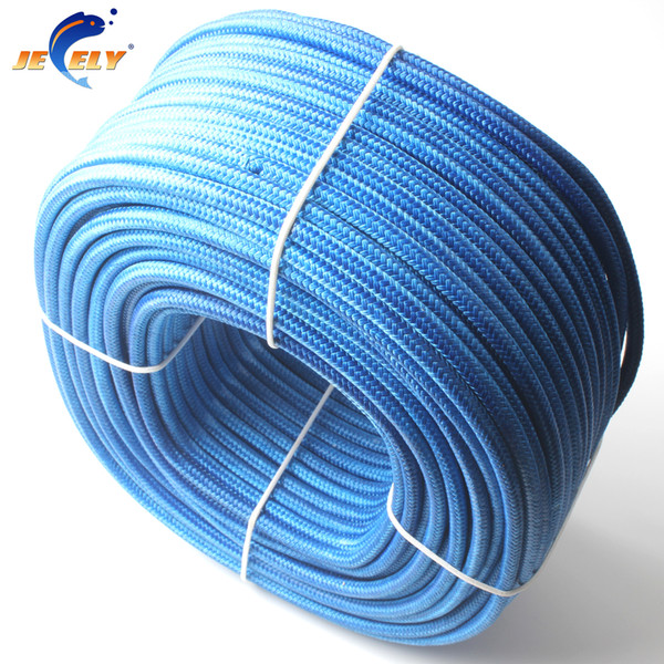 Free shipping 500M/piece 1mm UHMWPE Fiber Core With UHMWPE Sleeve Towing Rope SPECTRA