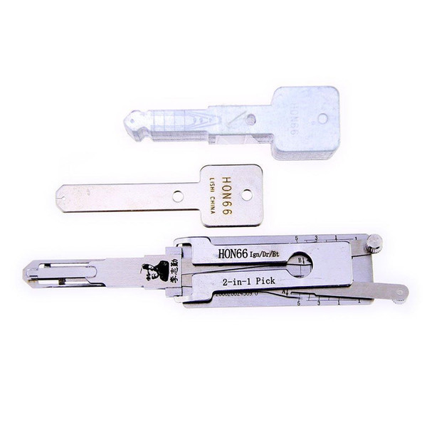 hot sale Lishi Honda HON66 2 In 1 lock pick and decoder