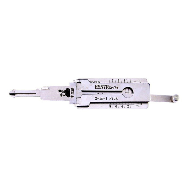 Lishi Key Reader 2 in 1 locksmith tool HYN7R lock pick and decoder used for sonata ,moinca