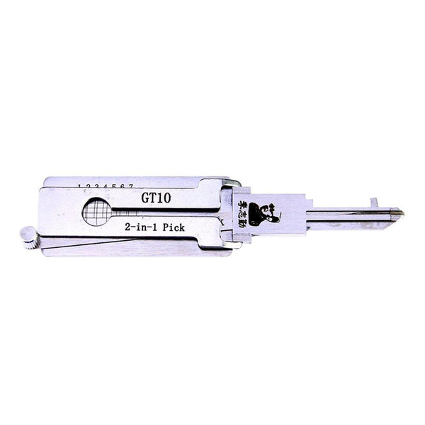 Original Lishi GT10 2 in 1 locksmith tool decoder and lockpick combination,used for Iveco