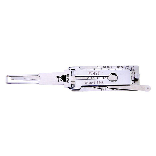 Lishi 2 in 1 Lishi WT47T lock pick and decoder together 2 in 1 used for BAIHC New SAAB