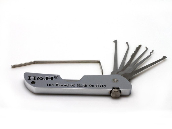 Hot Locksmith Tools H&H Fold Pick Tool Lock Picks Tools Padlock Tool Locksmith