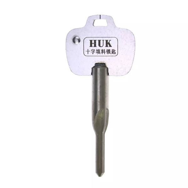 HUK professional Almighty Multifunction Pick Master Cross Key Locksmith Tools Stainless Stell Key For Cross Lock