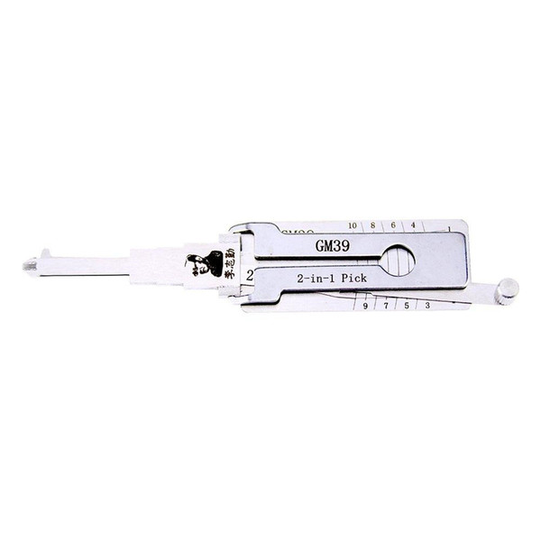 Original LISHI GM37 GM39 (37 40 41) 2 in 1 Auto Pick and Decoder For GMC/Buick/HUMMER locksmith lock pick tool