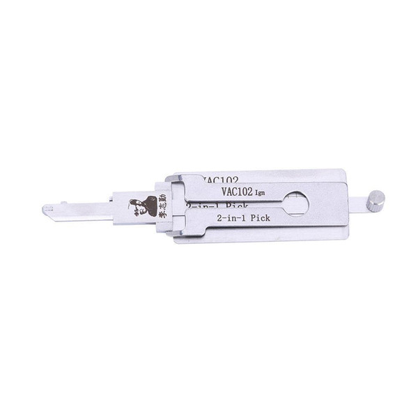 Lishi VAC102 2 in 1 locksmith tools decoder and lock pick combination for Re-nault ignition lock