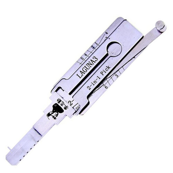 Original LISHI LAGUNA3 2-in-1 Auto Pick and Decoder For RENAULT locksmith tool lock pick tool auto pick set