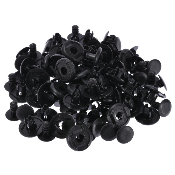 50pcs/set 7mm Car Bumper Fender Retainer Clip Plastic Auto Fastener Fit 7mm Hole For Grand Vitara SX4 Swift X-90 XL-7