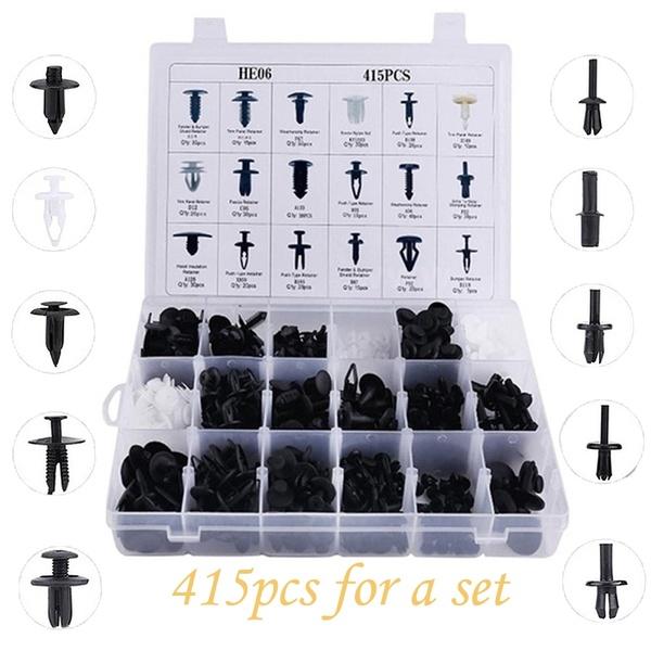ABS Car Body Push Pin Rivet 415PCS Car Rivet Trim For Ford F150 2015+ Car Accessories