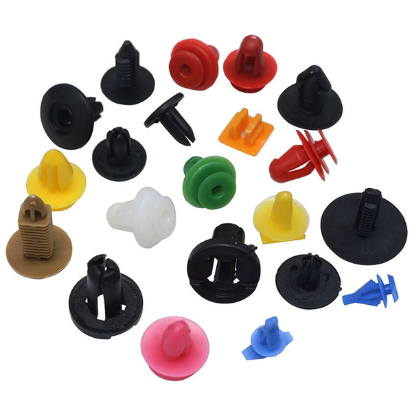 500 / pack car universal trunk bumper expansion screw automatic fasteners plastic clip car door bumper interior clip wholesale