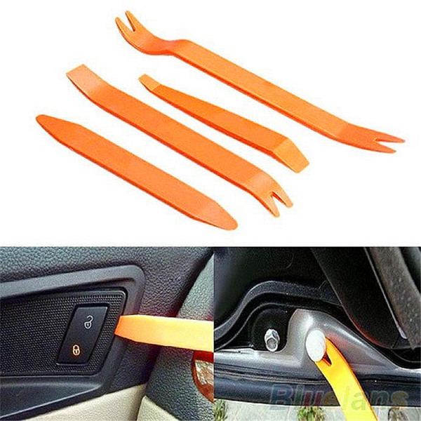 4pcs Car Radio Removal Tool Car-styling Pry Installer Removal Trim Audio Car Radio Door Panel Cockpit Tool Car Accessories