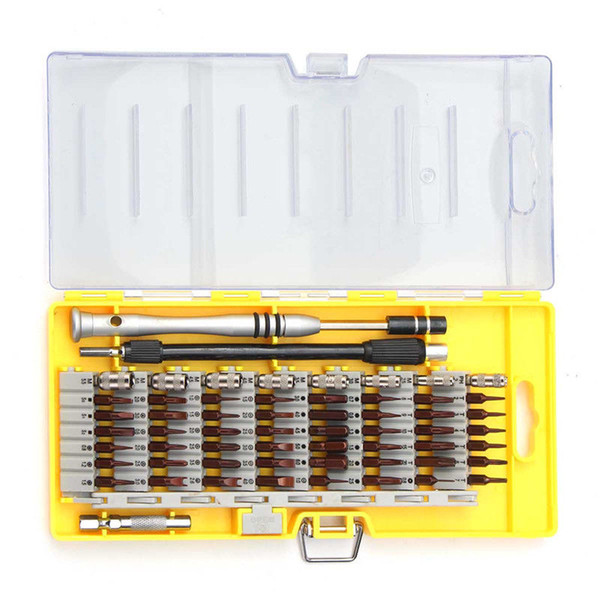 60 in 1 Precision Screwdriver Tool Kit Magnetic Set for Cell Phone Tablet Compact Repair Maintenance With Case deburring tool