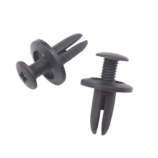 Fits 6.2mm Hole screw push in plastic rivet for Fastener Retainers