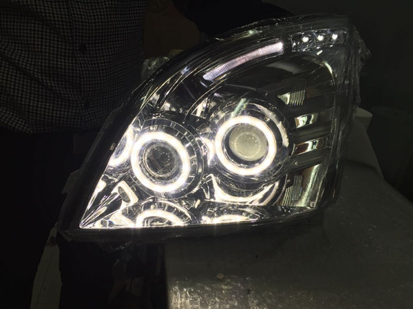 03-09 2700 TOYOTA overbearing overbearing headlight assembly xenon lamp headlight lens headlights angel eyes